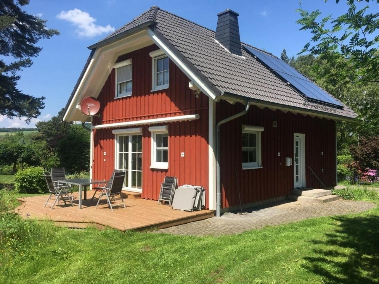 Schwedenhaus Rhoen Mit Sauna Apartment Hilders ภายนอก รูปภาพ